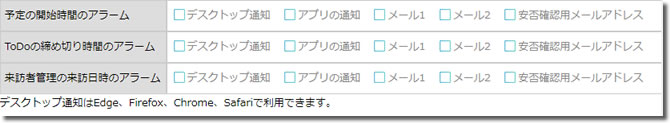 設定