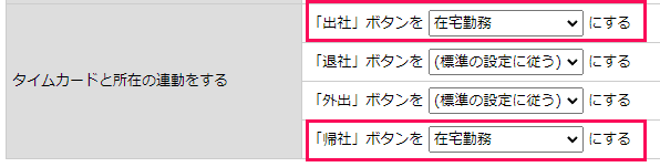 テレワークや在宅勤務のため「出社・帰社」を変更したイメージ。